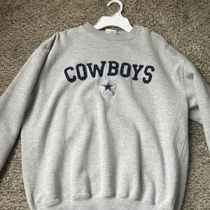 Vintage cowboys crew neck size medium